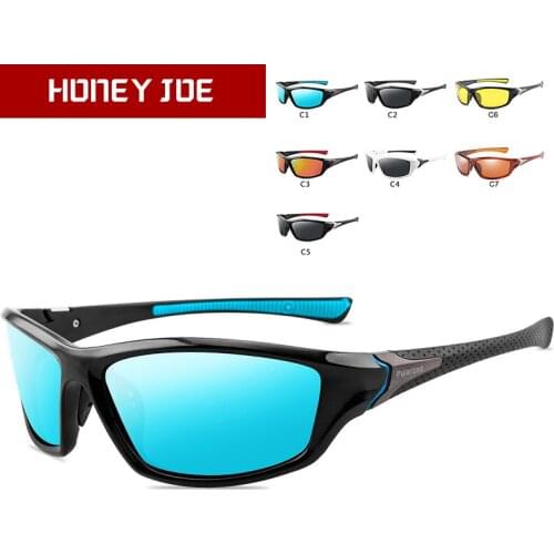 Men Women Polarized Sunglasses Sports Goggle Driving Eyewear Shades Fishing Vintage Eyeglasses Hot Unisex Outdoor UV400