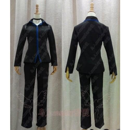 Newest High Quality Shugo Chara! Tsukiyomi Ikuto Uniform Cosplay Costume 11