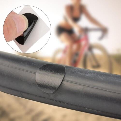 6Pcs Portable Bike Tire Rubber Patches Bicycle Tyre Puncture Repairing Pads Bicycle Tyre Puncture