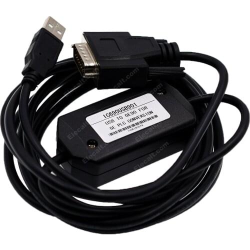 USB/SNPinterface IC690USB901 PLC Programming Cable for GE 90 Series Down Load Cables