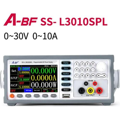 Programmable Linear Power Supply Bench Source High Precision 5-Digit DC Voltage Regulator Color Screen Laboratory Power Supply