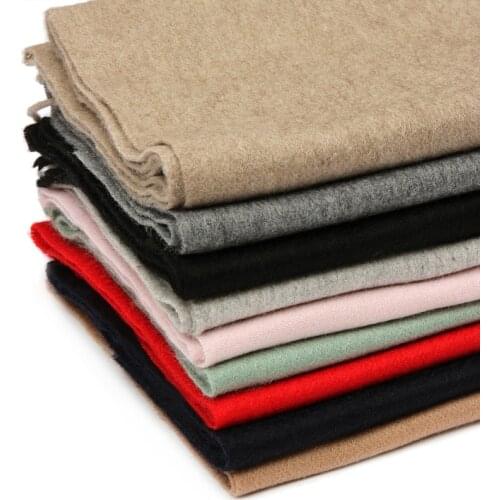 Water ripples pure cashmere scarves men and women in winter solid color warm men and women universal collar