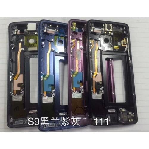 1pcs For Samsung Galaxy S9 G960 G960F S9+ S9 Plus G965 G965F Phone Housing Chassis LCD Plate Middle Frame