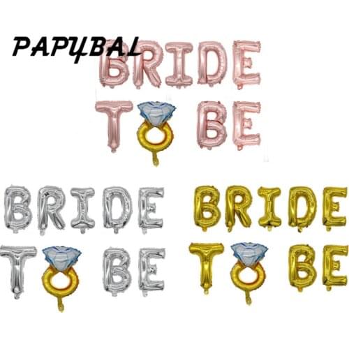 16inch Rose Gold Balloon Bride To Be Party Decor Weding Wedding Party Decor Bridal Shower Hen Night Bachelorette Party Supplies