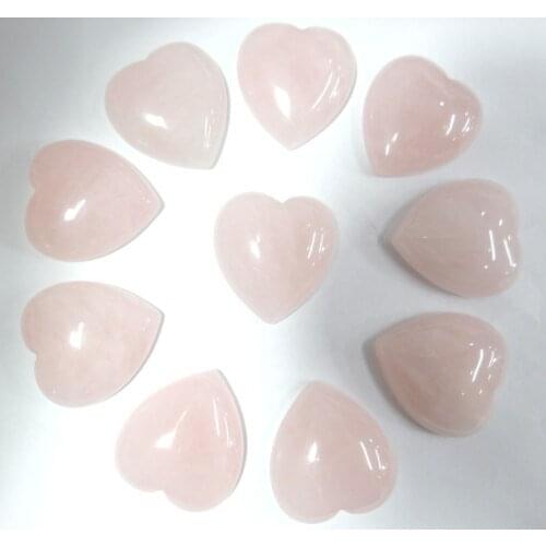 23*25mm Natural stone Quartz crystal tiger eye Turquoises Heart Cabochon Pendant for diy Jewelry making necklace Accessories1PC