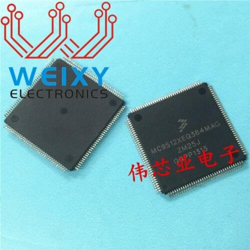 5PCS/LOT MC9S12XEQ384MAG 2M25J MC9S12XEQ384 Car IC For BMNW 5 Series F18 Footstep Space Module Vulnerable CPU Blank Chips