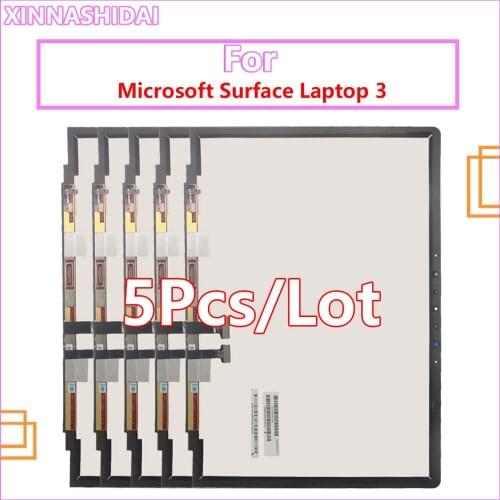 5PCS/New 13.5" 15.0”LCD For Microsoft Surface Laptop 3 LCD Display Touch Screen Digitizer Repair For 1867 1868 1873 LCD
