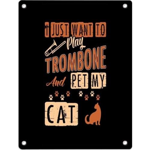 Metal Tin Sign, Wall Decorative Sign 12" x 8" for Home Kitchen Bedroom Dining Room Bathroom Decor