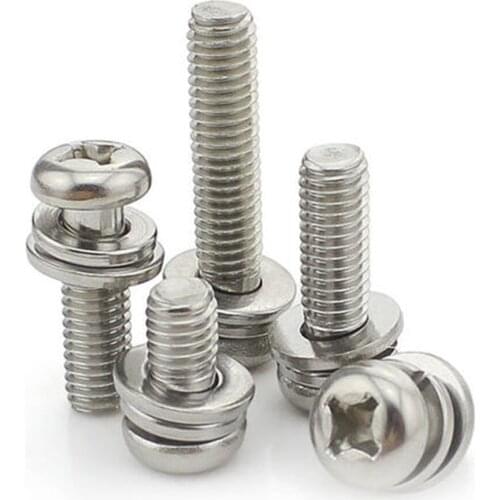 M3 Screw Set Cross Recessed Screws Kit Vis Inoxydable Parafusos Inox schroeven rvs Tornillos Parafuso Tornillo Schrauben DIN6900