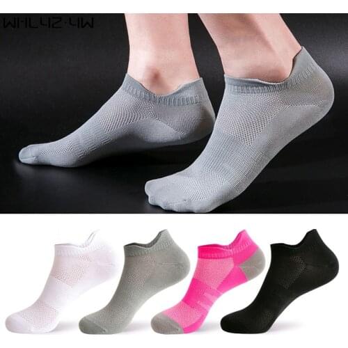 Summer Nylon Women Men Sport Ankle Socks Outdoor Basketball Bike Running Football Breathable Bright Color No Show Travel Socks