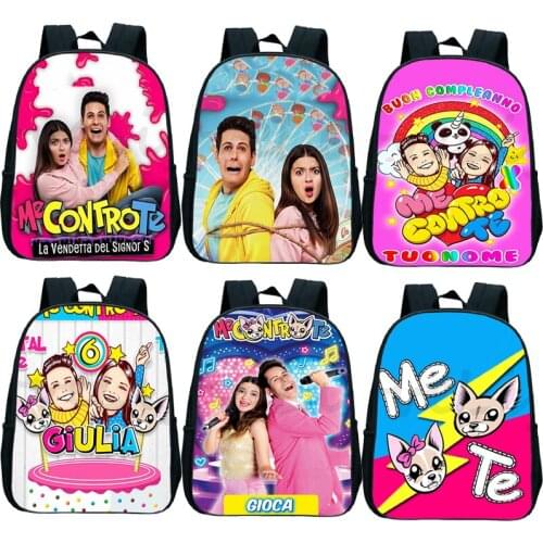 Kindergarten Me Contro Te Backpacks School Bags Kids Book Bags Children Kindergarten Backpacks For Kids Back to School Gift