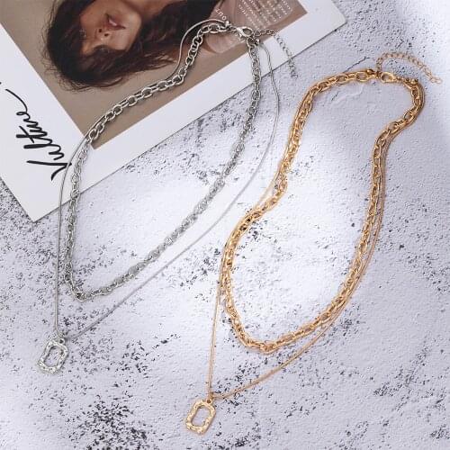 ZOVOLI Vintage Multi-layer Coin Chain Choker Necklace For Women Gold Silver Color Fashion Portrait Chunky Chain Necklace Jewelry