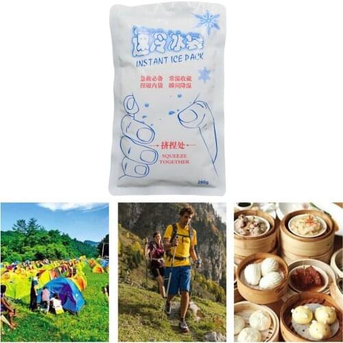 10pcs Instant Portable Cold Pack Capacity Disposable Ice Pack For Athletes Outdoor Activities Cooler Bag Lunch Food Lunch Box