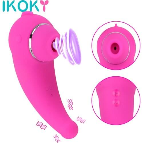 20 Frequency Silicone G-Spot Oral Sex Sucking Vibrator Clitoris Stimulator Sex Toys for Women Nipples Stimulator