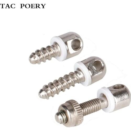 Sling Swivel Mount Screws Swivel Wood Screw Studs Base Rifle Shotgun Gun Kit Hunting Gun3 Pcs/Lot Tactical QD Swivel