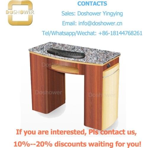 Doshower DS-W1769 nail table polish salon furniture of beauty nail manicure table for beauty salon equipment nail table