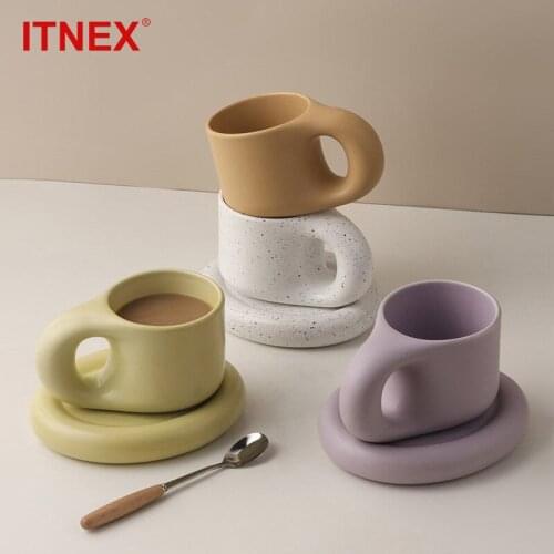 ITNEX Coffee Cups And Saucers