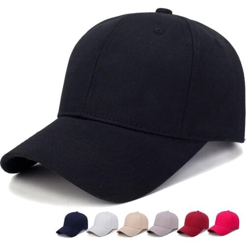 Outdoor Sun Hat Solid Color Baseball Cap Snapback Caps Casquette Hats Fitted Casual Gorras Hip Hop Dad Hats For Men Women Unisex