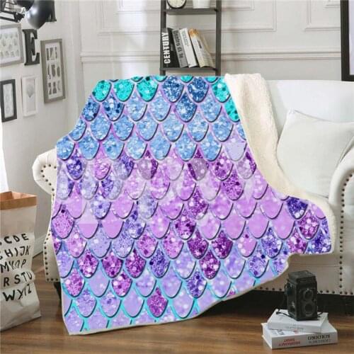 3D Printed Beauty Sherpa Blanket Velvet Plush Throw Fleece Blanket Bedspread Couch Sofa Quilt Cover Bedding Outlet Dropshi
