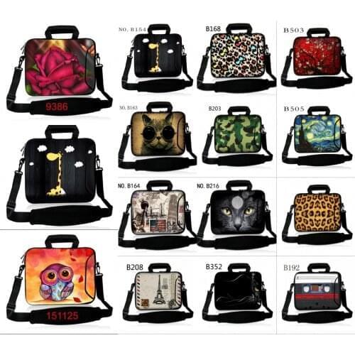 Cute Cartoon Waterproof 13.3/14/15.6 inch Men Women Computer Laptop Shoulder Bag Sleeve Business Briefcase Student School Bag