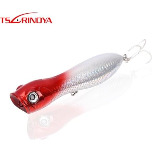TSURINOYA DW60 125mm 36g Saltwater Fishing Lure Popper Long Casting Fishing Lure Artificial Bait Topwater Big Popper