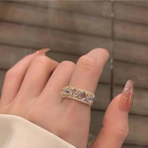 ZN Rings With Crystals