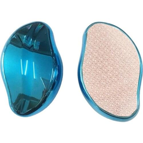 2 In 1 Nano Glass Pedicure Foot Polisher Nano Glass Pedicure Stones Soft And Effective Plastic Sandblasting