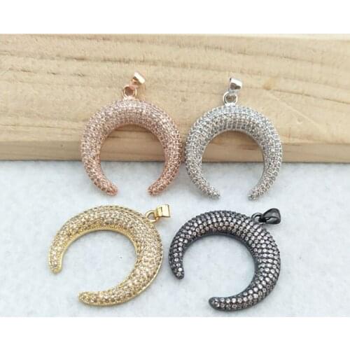 5 Pieces Tiny CZ crystal Charm Jewelry,CZ zircon Stone Micro pave Pendant,Jewelry Finding DIY necklace making PD821