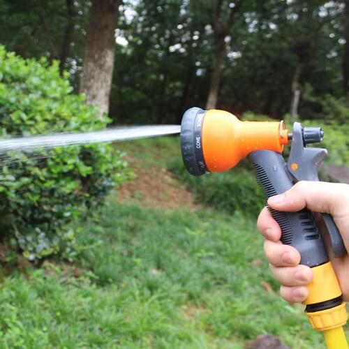 8 Spray Modes High Pressure Water Spray Hose Nozzle Adjustable Garden Sprayer Pressure Water Gun For Gardening Cleaning