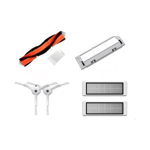 Original Robot Vacuum Accessories of Filter Main Brush Side Brush for Xiaomi mijia 1/ 1S / roborock S50 / S5 Vacuum Cleaner Part