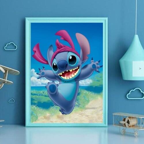 Cartoon Bear Diamond Paintings With Crystal Rhinestones Elves Full Drill 5D DIY Diamond Mosaic Anime For Kids Embroidery Gift