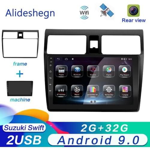 2G RAM Android Car DVD Multimedia Player 10.1" For suzuki swift 2005 2006 2007 2008 2009 2010 car radio GPS Navigation