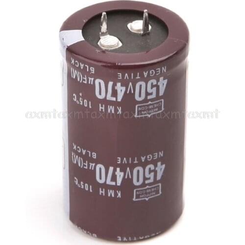 Electric Welder 450V 470uF Aluminum Electrolytic Capacitor Volume 30x50 N26 19 Dropship