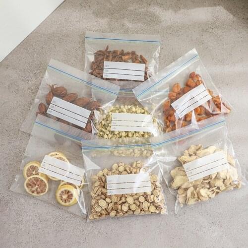 Thick Clear Zip Lock Bags food Vacuum fresh keeping Storage Zip Package Sealed bag Self Seal Ziplock Bag kitchen Accessories