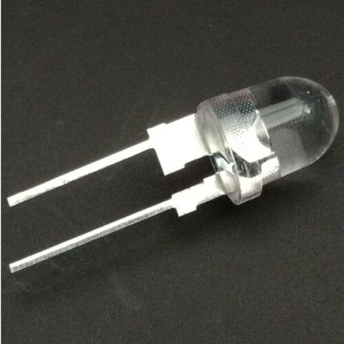 5PCS/LOT 8mm 0.5w high power infrared diode infrared led 850nm infrared lamp Copper Support heat dissipation