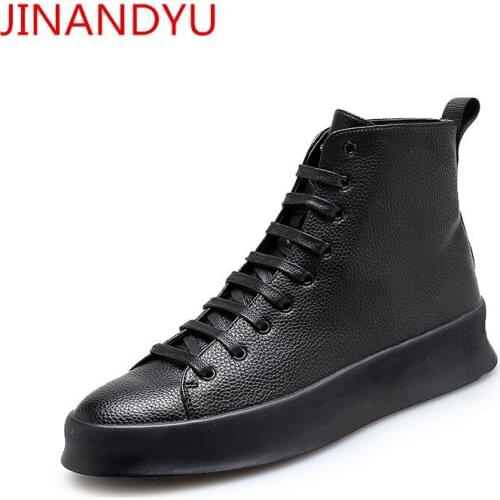 JINANDYU Men's Motorcycle Boots