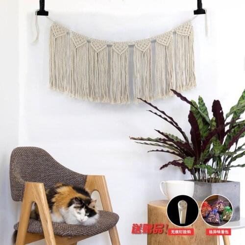 Macrame Handmade Wall Hanging Tapestry Wedding Ceremony Home Living Room Decoration