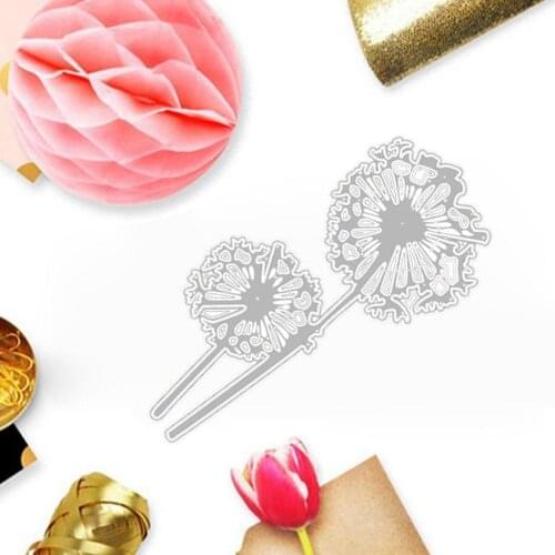 New Cutting Dies Stamps Dandelions Metal Cutting Dies Stencil Scrapbooking DIY Album Stamp Paper Emboss