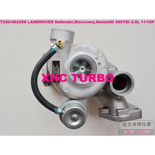 NEW T250 452055-5004S ERR4802 ERR4893 Turbo Turbocharger for LAND-ROVER DEFENDER DISCOVERY RANGE-ROVER 300TDI 2.5L 93KW