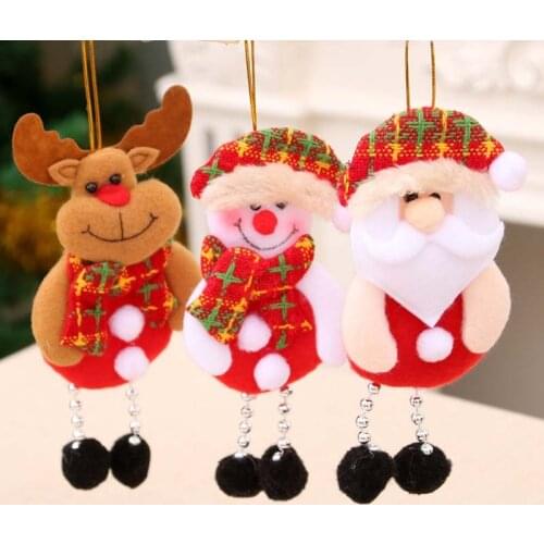 Christmas Doll Christmas Tree Decorations Hanging Pendant Ornaments Christmas Decorations for Home Navidad 2020 Xmas Party Decor