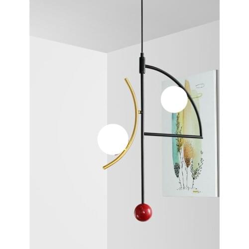 Modern Creative Pendant Lights Iron Designer For Restaurant Bedroom Living Room Pendant Lamps Nordic Home Decor Light Fixtures