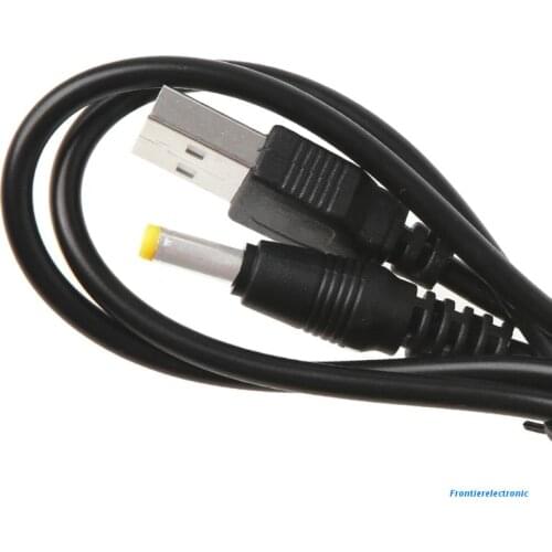 USB Male To 4.0x1.7mm 5V DC Barrel Jack Power Supply Cable Connector Charge Cord