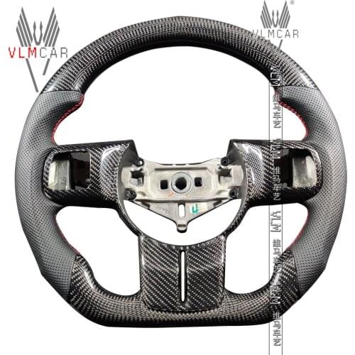 Private custom carbon fiber steering wheel/trim for Wrangler