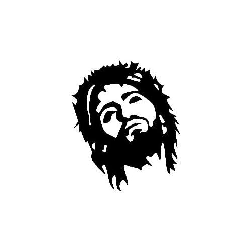 10x12cm Jesus Man Of Sorrows Car Body Stickers CoCar Window Door Decal Funny Top Quality Waterproof ZP144