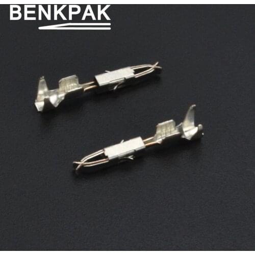 BENKPAK 20pcs/lot 1.5mm Female Crimp terminal Connectors for Car,964274-2 car terminals for VW,17-20 AWG,0.5~1 mm2