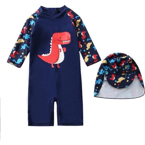 Baby Boy Swimsuit Swimable Kids Boy Swimsuits Swimming Baby Children Boys Kids Swimwear Kids Wetsuit Bathwear Clothes
