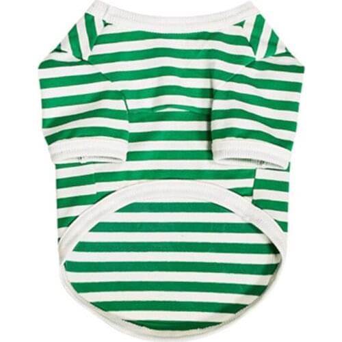 Summer Dog Apparel T-shirt Yorkie Poodle Bichon Pomeranian Schnauzer Pug French Bulldog Corgi Dog Clothes Pajamas Pet Clothing