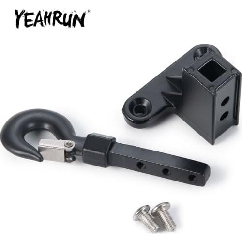 YEAHRUN Metal Simulation Truck Winch Hook Group Decorative Tools for Axial SCX10 1/10 RC Crawler Car Truck Upgrade Parts