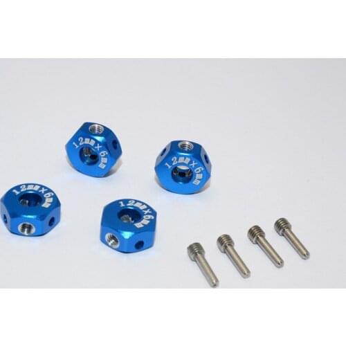GPM FOR aluminum alloy non-loose multi-function three-hole hexagonal adapter 12MMX6MM thick ADT126
