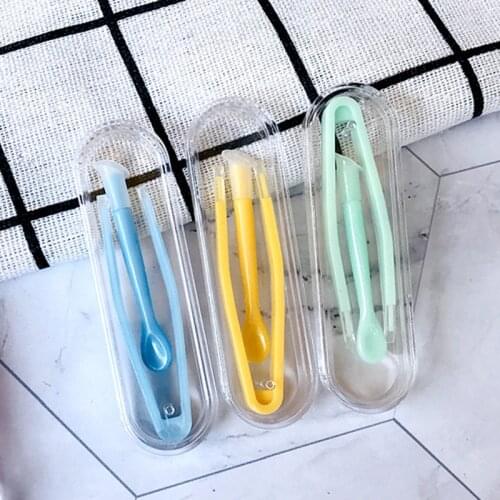 1 Set New Multicolor Contact Lenses Tweezers and Suction Stick for Special Clamps Tool Contact Lens Inserter Remover